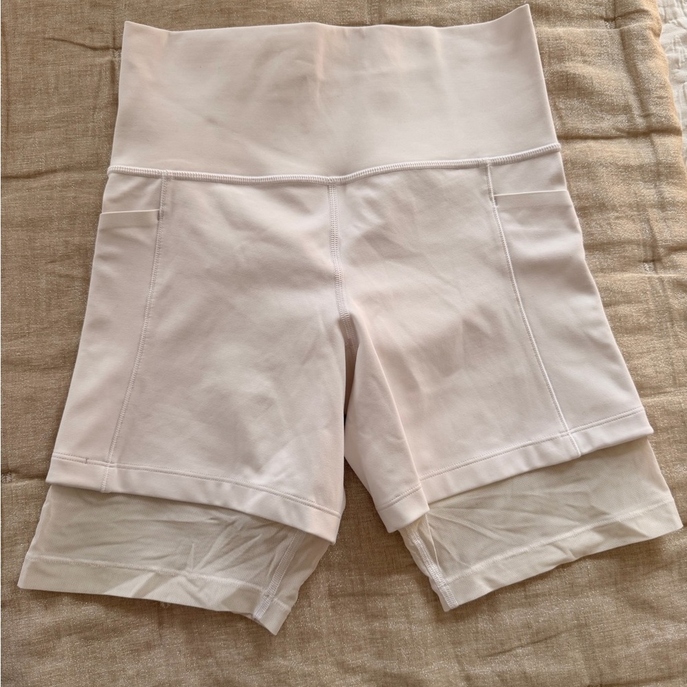 Athleta Women's High-Waisted Biker Shorts